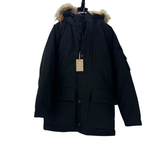 J.Crew Men's Black Hoodied Nordic Parka With PrimaLoft® Size M NWT - Picture 15 of 15